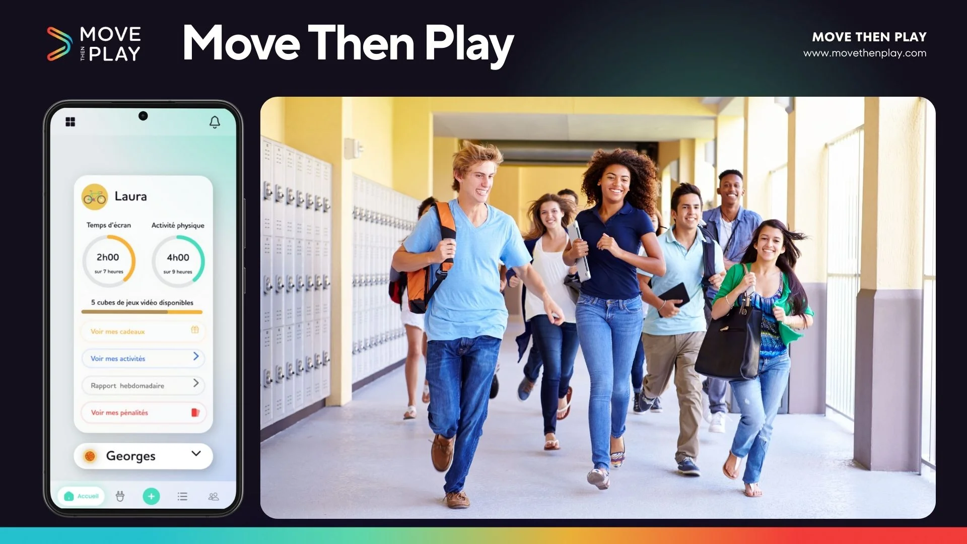 Move Then Play Une application santé scolaire clé en main